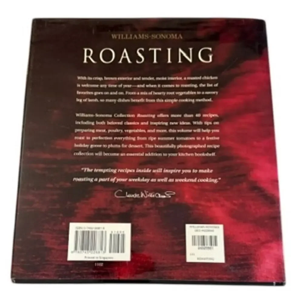 Williams-Sonoma Roasting Hardcover Cookbook Cooking Recipes